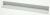 00286344 LEISTE KS-TÜR, WEISS, BXHXT = 418X43X54MM 1.702.316.116