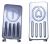 Butoane Taste ,potrivit(a) pentruVTE18NB 5201500000