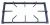 Cruce Capac Arzator Aragaz ,potrivit(a) pentruCIR93AX 5241500000