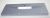 C00285416 482000031666 FREEZER FLAP 384X162X25 -PW  PASSEND FÜR INDESIT 