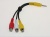 EAD61273106 CABLU ADAPTOR AV, 3,5MM JACK TATA/ 3X PASSEND FÜR RCA MAMA