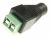 65485 Adapter DC 2,5x5,5mm Buchse> Anschlussblock 2 Pin