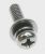 XYN4+F14FNK SCHRAUBE (STANDFUSS)