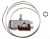 Termostate Frigider ,potrivit(a) pentru180637 4821000000