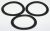 KW716034 GARNITURA - CUTIT - NEGRU GRI (PACHET 3)