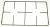 Cruce Capac Arzator Aragaz ,potrivit(a) pentruZCG612H1WA 5241500000