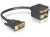 65061 Adapter DVI29 Stecker zu VGA und 3x C buchse