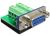 65268 Adapter Sub-D 9 Pin Buchse > Terminalblock 10 Pin
