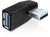 65342 Adapter USB 3.0 Stecker-Buchse gewinkelt 270° horizontal