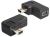 65448 Adapter USB-B Mini 5 Pin Stecker/Buchse 90° gewinkelt