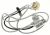 Cablu Alimentare 220v ,potrivit(a) pentruAD54280M30W 2301000000