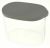 420303615581 BEAKER INCL. LID LIMESTONE GRE