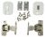 Piese De Fixare ,potrivit(a) pentruAWBI6122LCB 5400000000