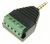 65947 Adapter Klinkenstecker 3,5mm > Terminalblock 5-polig