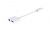 USB-C --> 3,5MM STEREO + FUNCTIE INCARCARE, WHITE