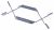 Cruce Capac Arzator Aragaz ,potrivit(a) pentruFBHV4IWFDLGZG 5241500000