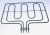 32041468 Heizkörper 66UP+Grill 230V 1200+1400W PYR65L S