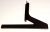 BN96-54893A Baugruppe Standfuß P-Abdeckung oben; 85Q60BH, PA6+GF50%