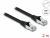 80135 RJ45 Netzwerkkabel CAT.6A S/FTP PUR Outdoor 2m schwarz