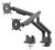 DM7210 MONITOR HALTERUNG DESIGN DUAL BLACK